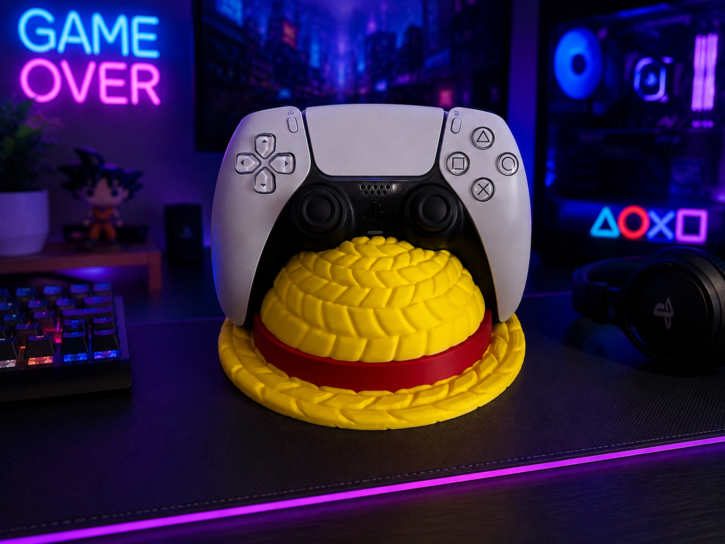 Support de Manette Chapeau de Paille Luffy – One Piece (PS5 / Xbox)