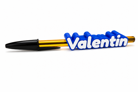 Topper pour stylo personnalisé avec prénom