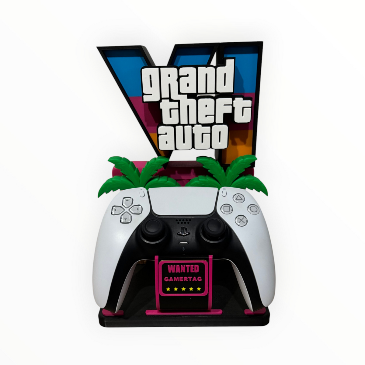 🌴 Support Manette GTA VI Premium – Édition Vice City