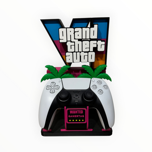 🌴 Support Manette GTA VI Premium – Édition Vice City