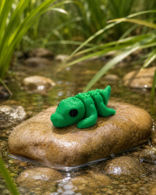 Mini figurine flexi animal - Safari aventure
