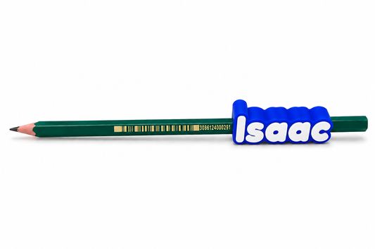 Topper pour crayon de bois personnalisé avec prénom