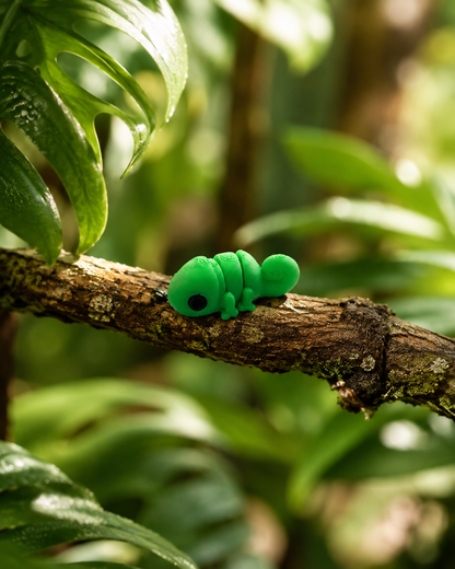 Mini figurine flexi animal - Safari aventure