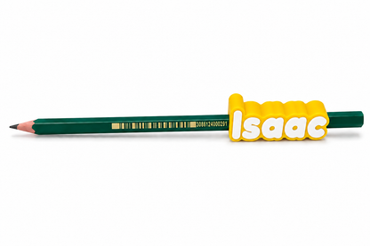 Topper pour crayon de bois personnalisé avec prénom