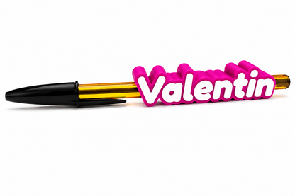 Topper pour stylo personnalisé avec prénom