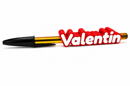 Topper pour stylo personnalisé avec prénom