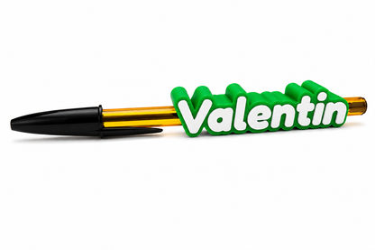 Topper pour stylo personnalisé avec prénom